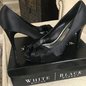 Black 4inch heels